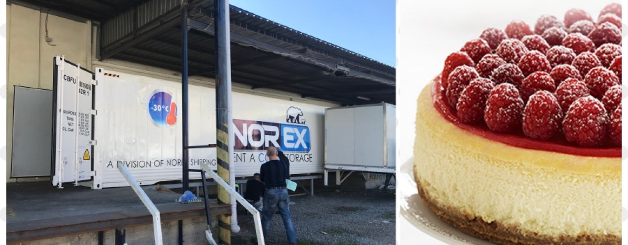 We support bakery market with our mobile cold storage containers 
