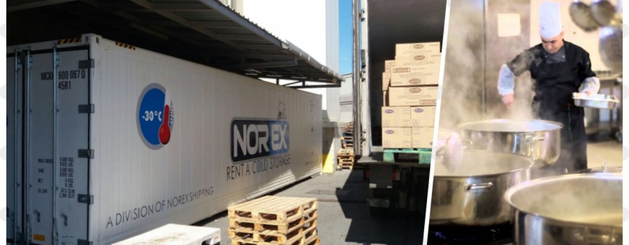 Sektöründe Lider Catering Firması Müşterimiz 1x40 hc Mobil Soğuk Hava Konteynerimizi Kiraladı. 
